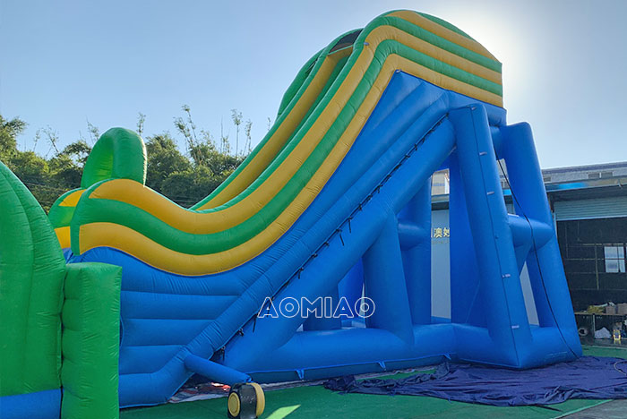 huge inflatable water slide