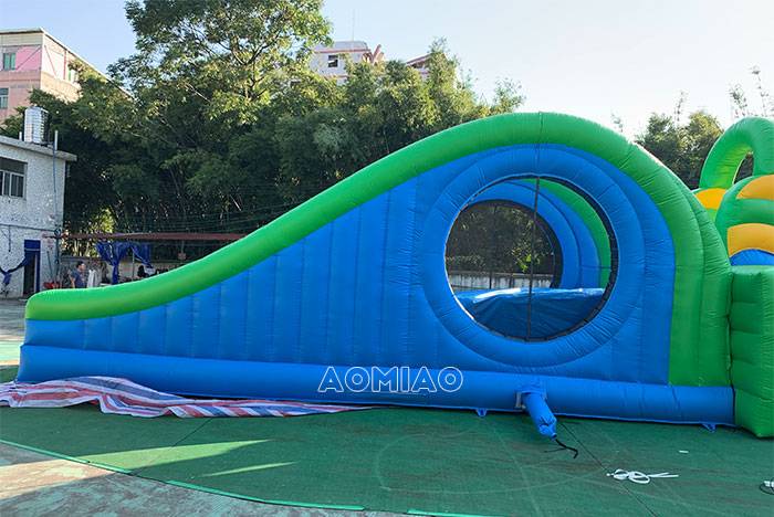 backyard inflatable water slide