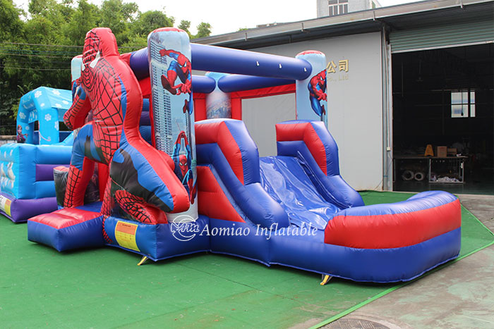spiderman bouncy castle