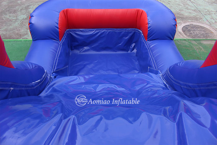 bounce house with pool