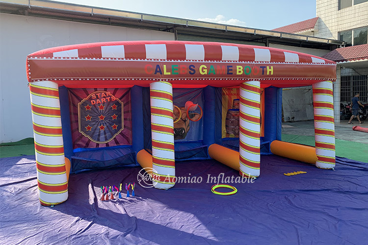 3 In One Inflatable Carnival Rings Game