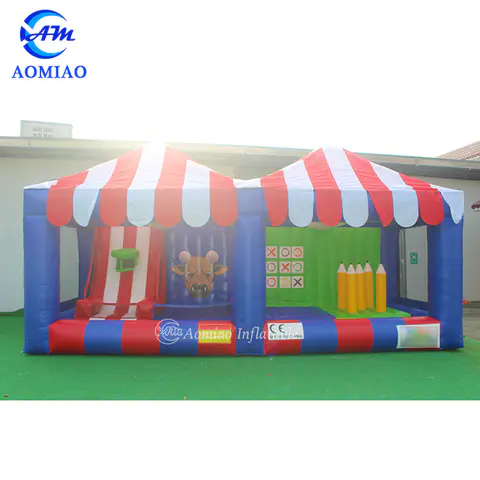 4 in One Inflatable Carnival Midway Games Booth