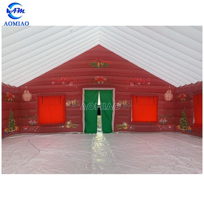Inflatable santa clause house