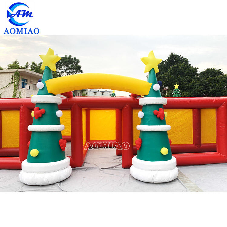 50ft Inflatable Christmas maze