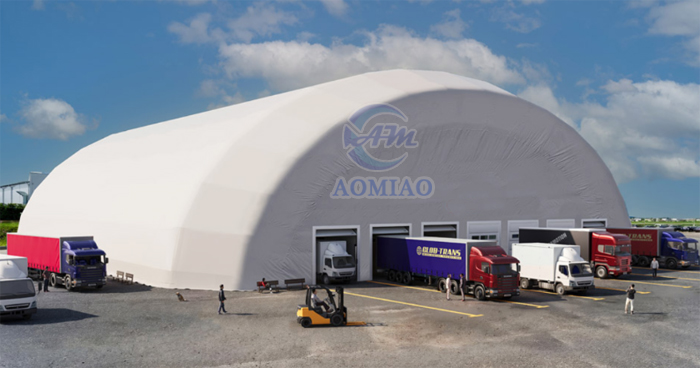 Fastest installation new style Inflatable structure Storage Building warehouse