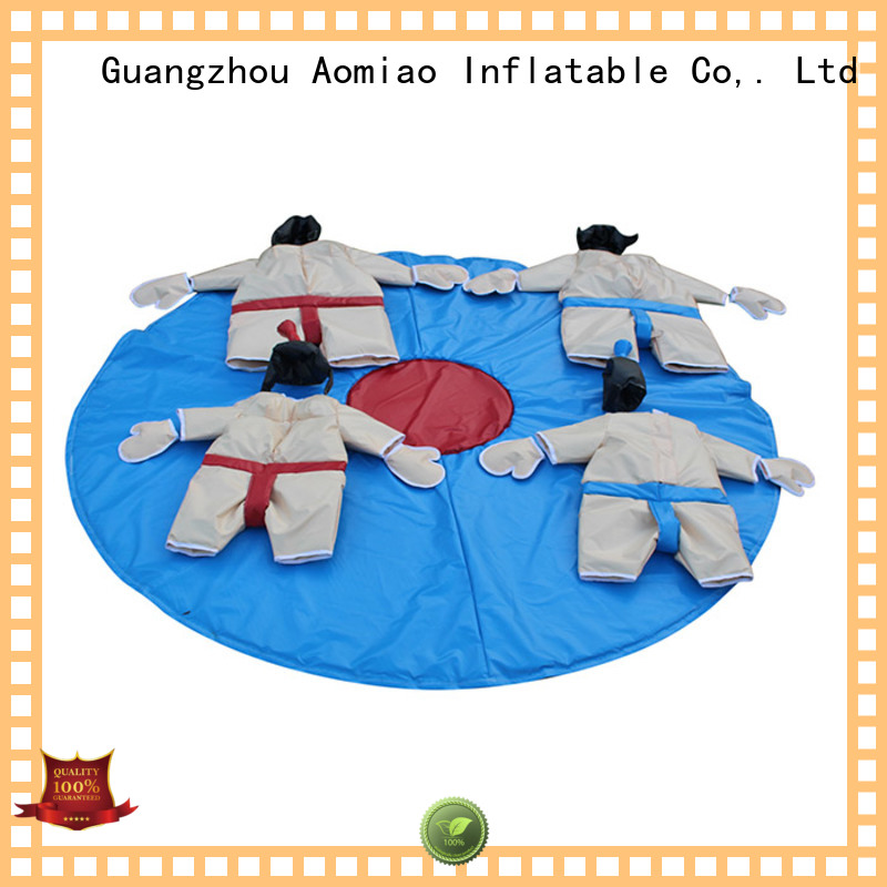 AOMIAO amazing wipeout bounce house customization for fun parks