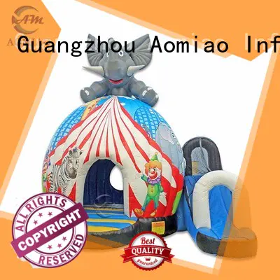 AOMIAO house bounce house with slide producer for sale