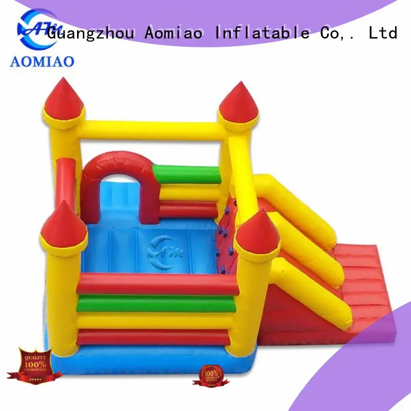 AOMIAO hot selling bouncy castle and slide factory for sale