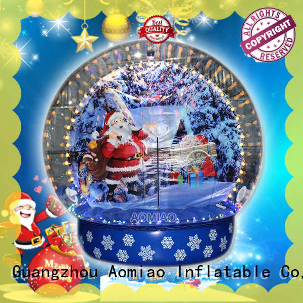 AOMIAO best quality Inflatable snow globe exporter for Christmas