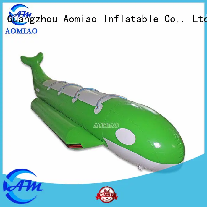 AOMIAO wgf5 banana boat float supplier for water park