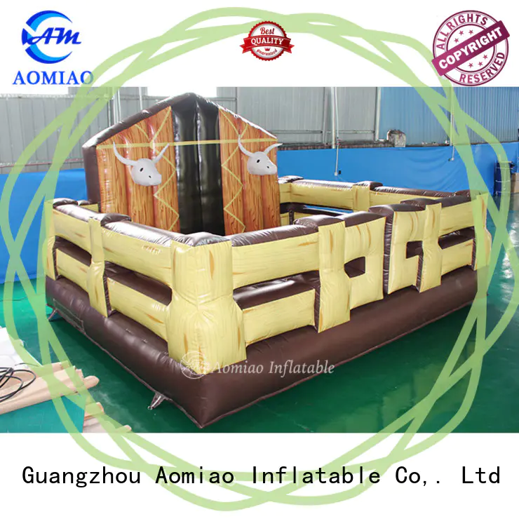 AOMIAO hot selling mechanical bull cost producer for sale