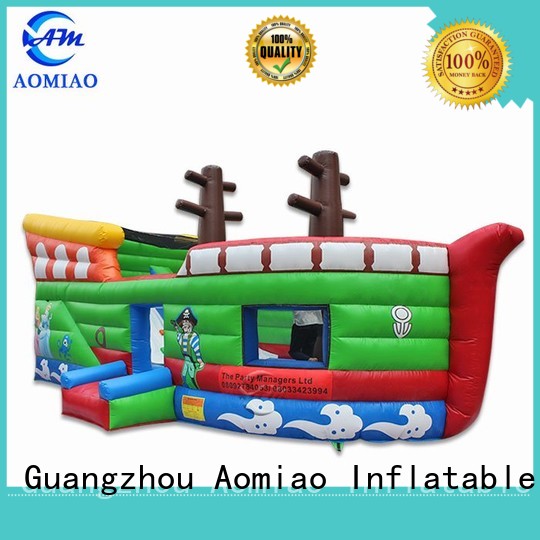 AOMIAO monster inflatable bouncy castle with slide factory for sale