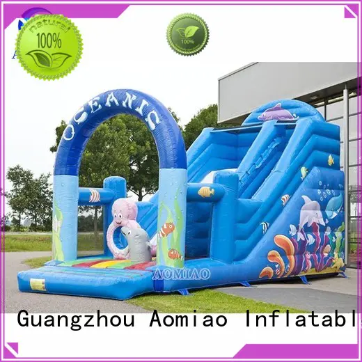 outdoor kids AOMIAO Brand inflatable slide