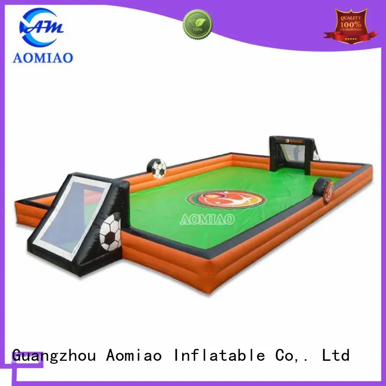 AOMIAO most popular inflatable sports field supplier for sale