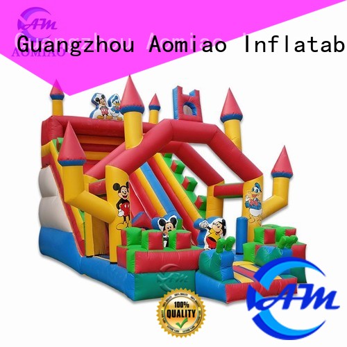 AOMIAO best-selling best inflatable pool slide supplier for sale