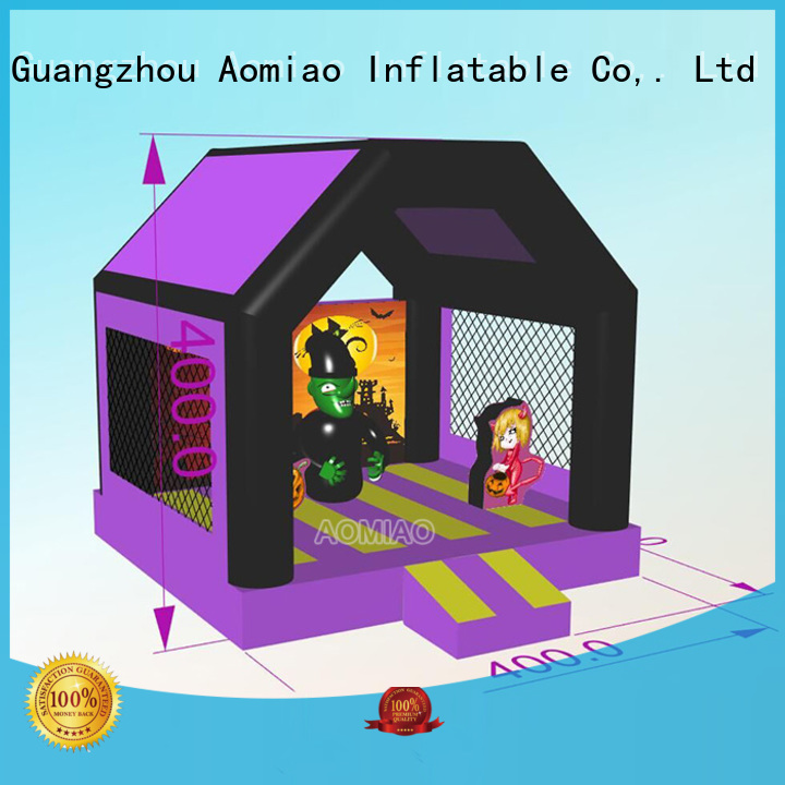 Custom inflatable bouncers bounce house AOMIAO basketball