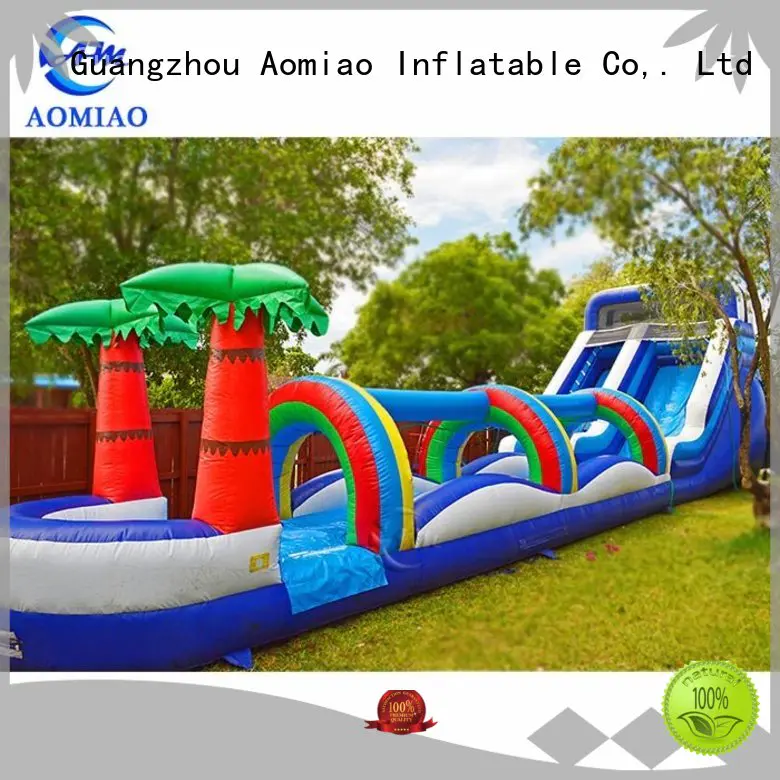 Custom run inflatable slide dry AOMIAO