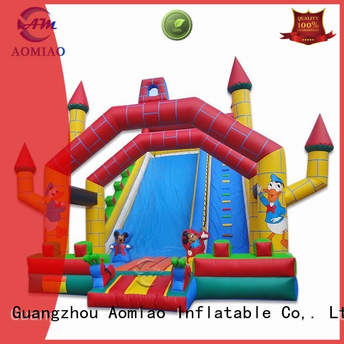 AOMIAO best-selling kids inflatable water slide bouncy for sale