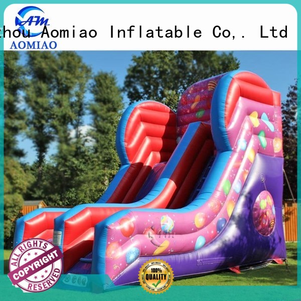 AOMIAO new design inflatable slide supplier for sale