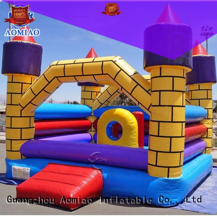 AOMIAO playground bouncy castle manufacturer for outdoor