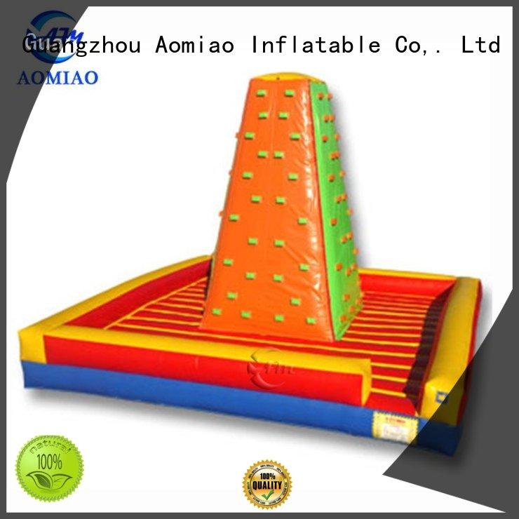 customized inflatable rock wall cl1705 factory for child
