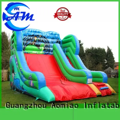 AOMIAO new design inflatable water slides factory for sale