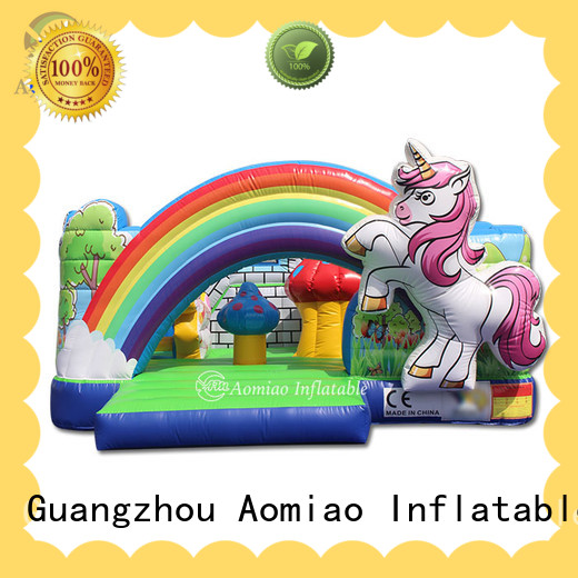 hot selling inflatable bouncy castle with slide monster producer for sale