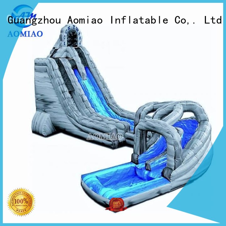 AOMIAO castle commercial inflatable slide factory for sale