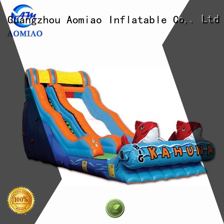 AOMIAO sl1704 inflatable pool slide supplier for sale