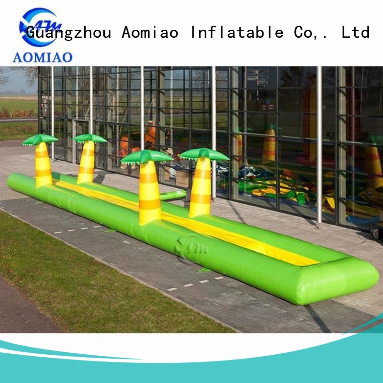 AOMIAO hello large inflatable water slides manufacturer for sale