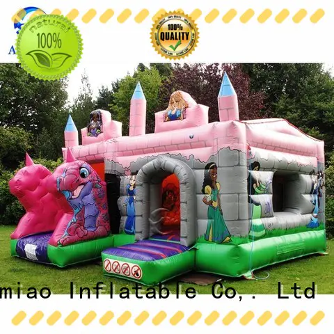 AOMIAO birds bounce house with slide producer for sale