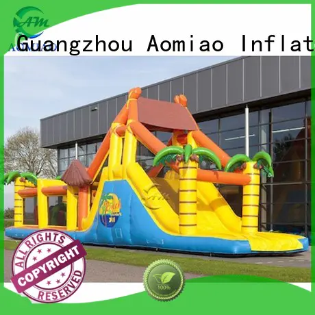 AOMIAO new backyard obstacle course factory for youth
