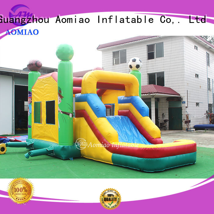 AOMIAO spotty baby bouncy castle factory for sale