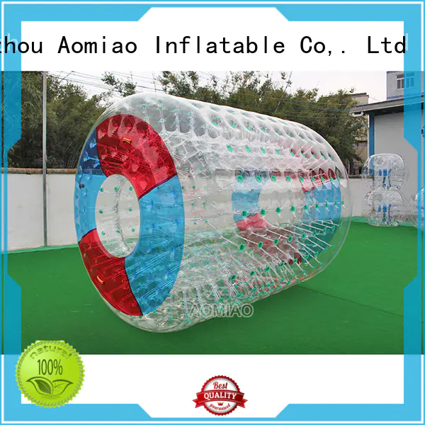 high standards water filled roller inflatable factory for park