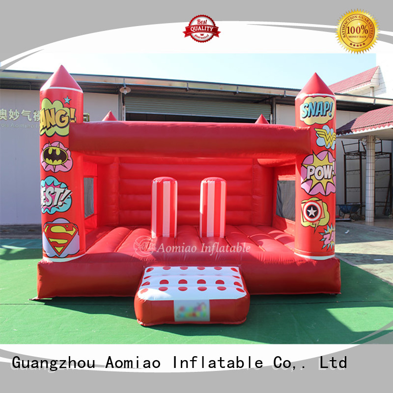 inflatable jungle jumping AOMIAO Brand bounce house for sale manufacture
