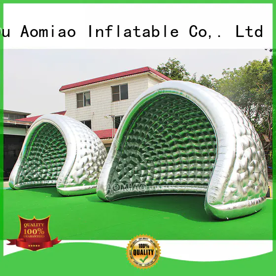 silver Custom tent cheap inflatable tent giant AOMIAO