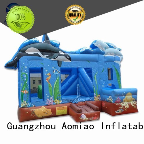 Commercial Grade Bounce House - Dolphin BO1722