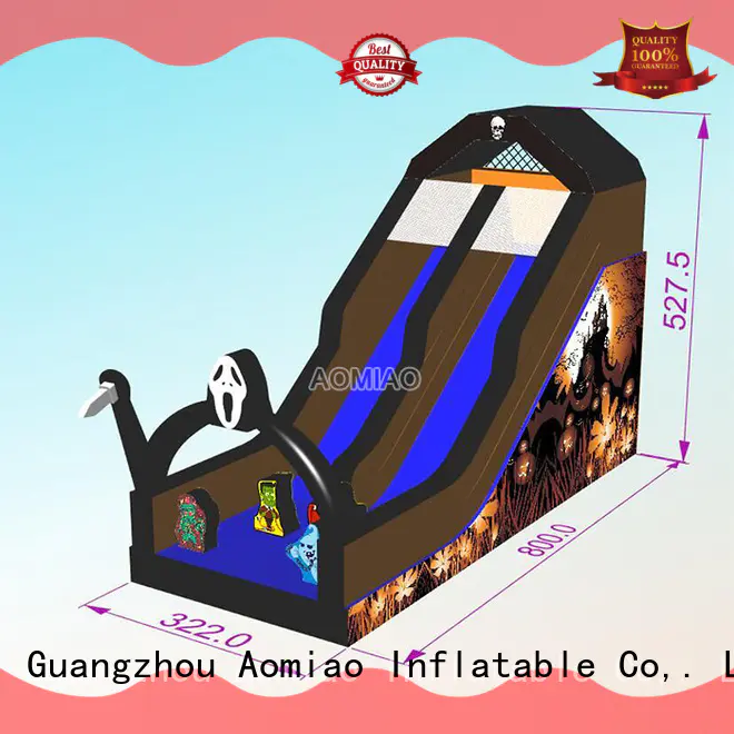 AOMIAO new design portable pool slide manufacturer for sale