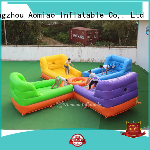 AOMIAO size meltdown bounce house customization for fun parks