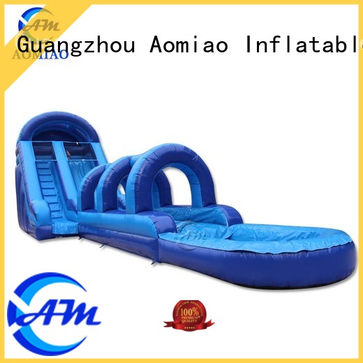 AOMIAO clown best inflatable pool slide factory for sale