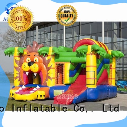 AOMIAO hot selling bouncy castle and slide factory for sale