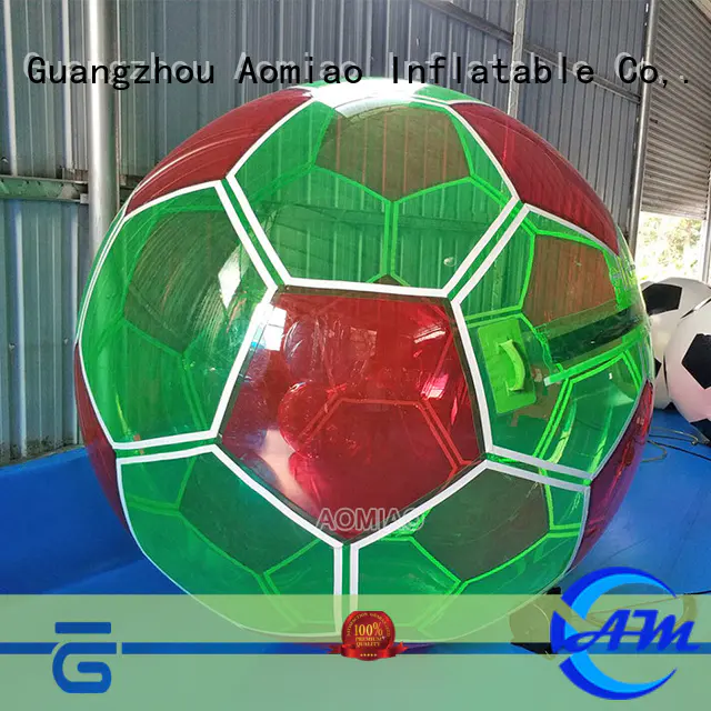 AOMIAO football water walking ball supplier for sale