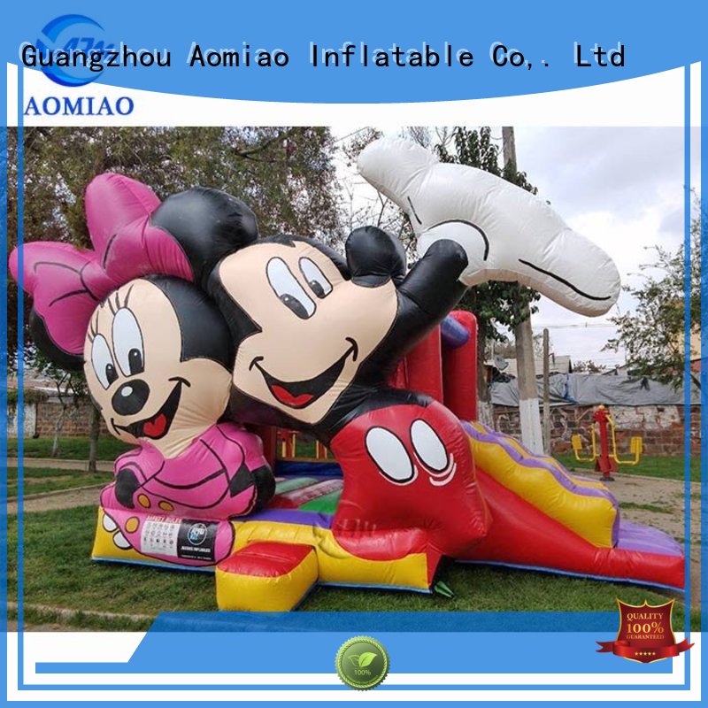 AOMIAO hot selling inflatable bouncy slide exporter for sale