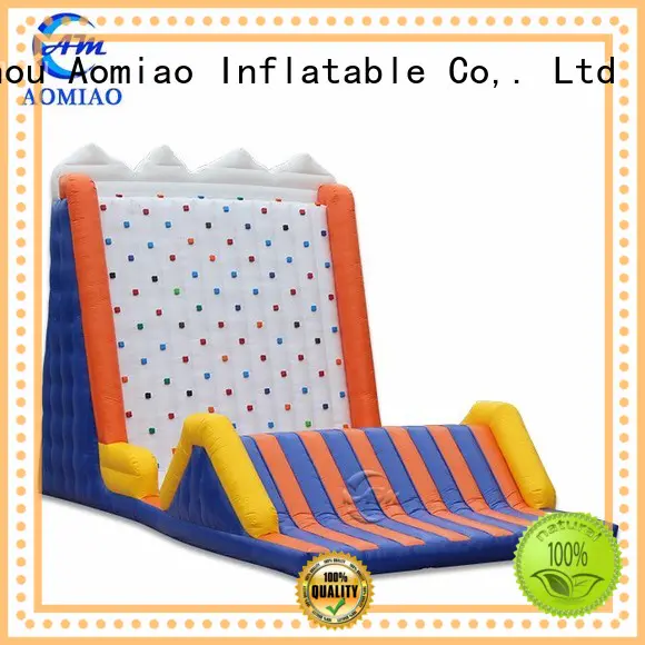AOMIAO customized inflatable rock climbing wall kids cl1708