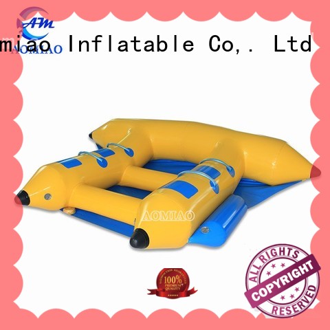 new fun inflatable banana boat for sale manufacturer for water park