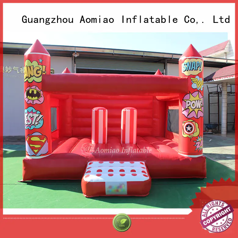 AOMIAO cow bouncy castle factory for outdoor