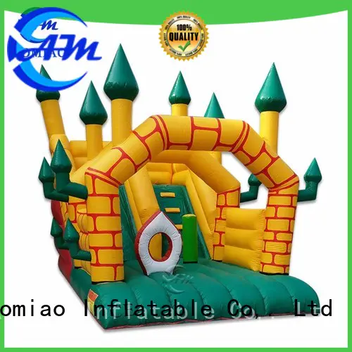 Hot commercial inflatable slide slides blue AOMIAO Brand