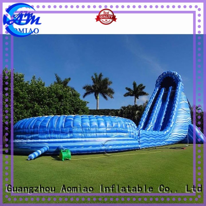 AOMIAO new design tallest inflatable water slide manufacturer for sale