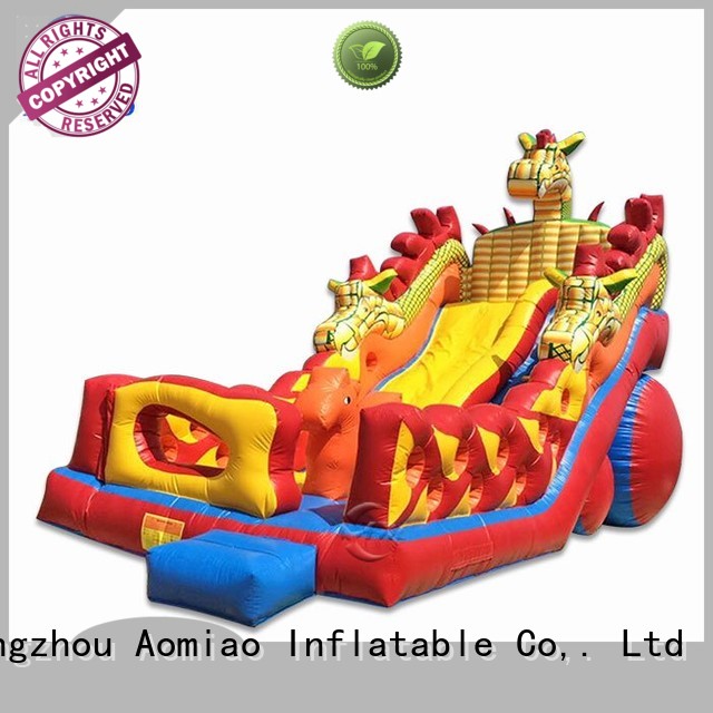 AOMIAO new design used inflatable water slides for sale slides for sale