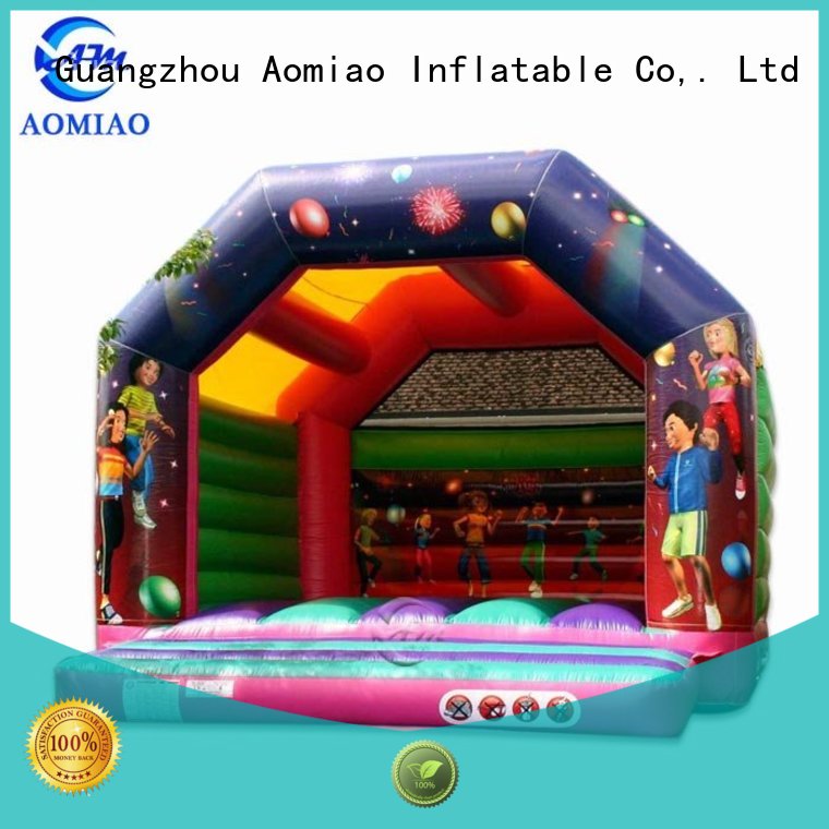 AOMIAO Brand commercial bounce bounce house for sale jumping supplier